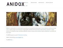 Tablet Screenshot of anidox.com